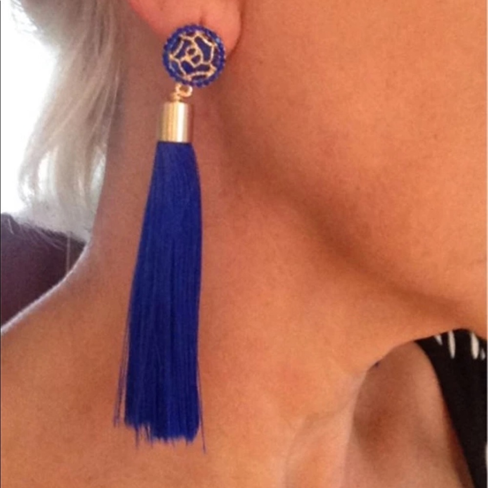 1 Pair Tassel Earrings Boho Bohemian